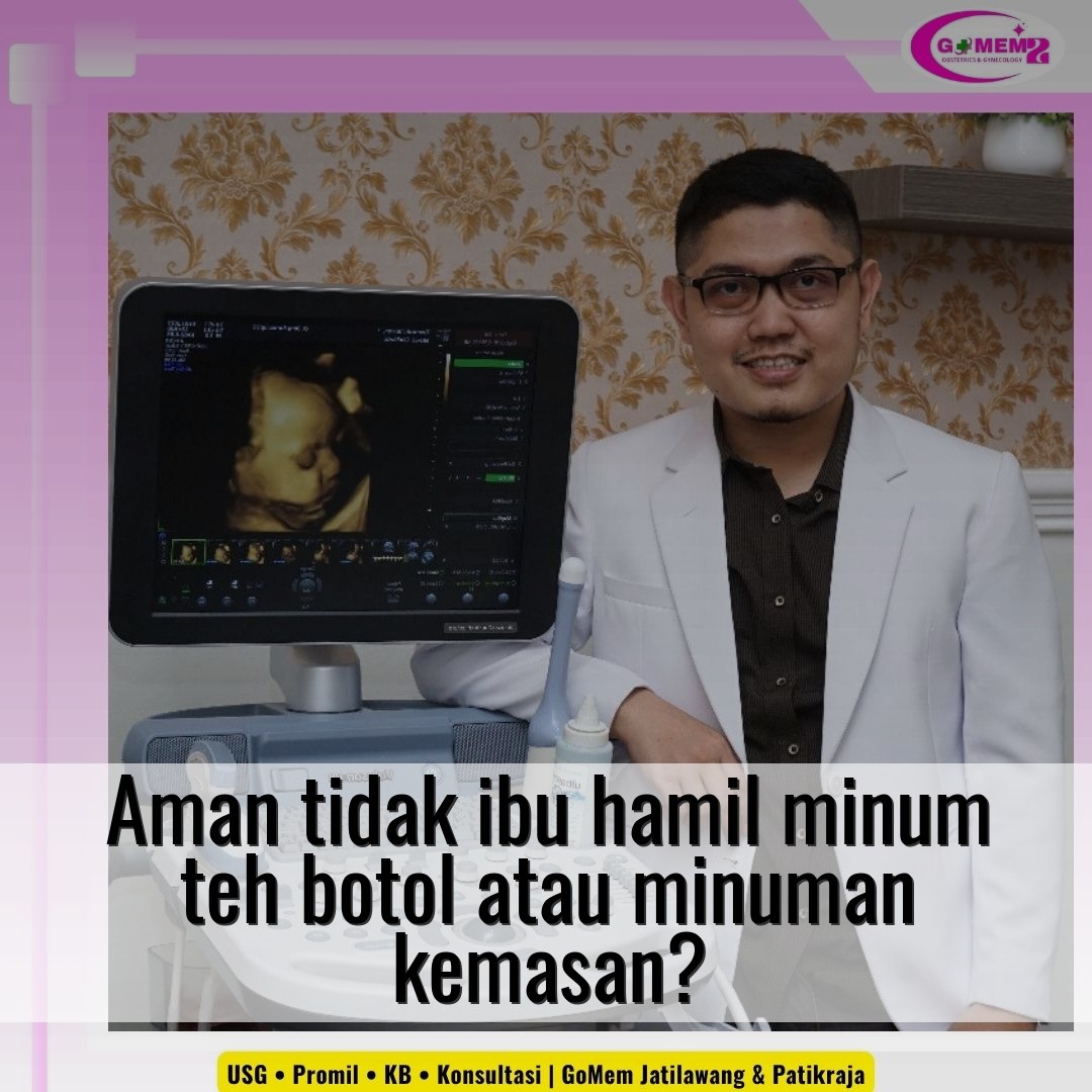 Aman tidak ibu hamil minum teh botol atau minuman kemasan?