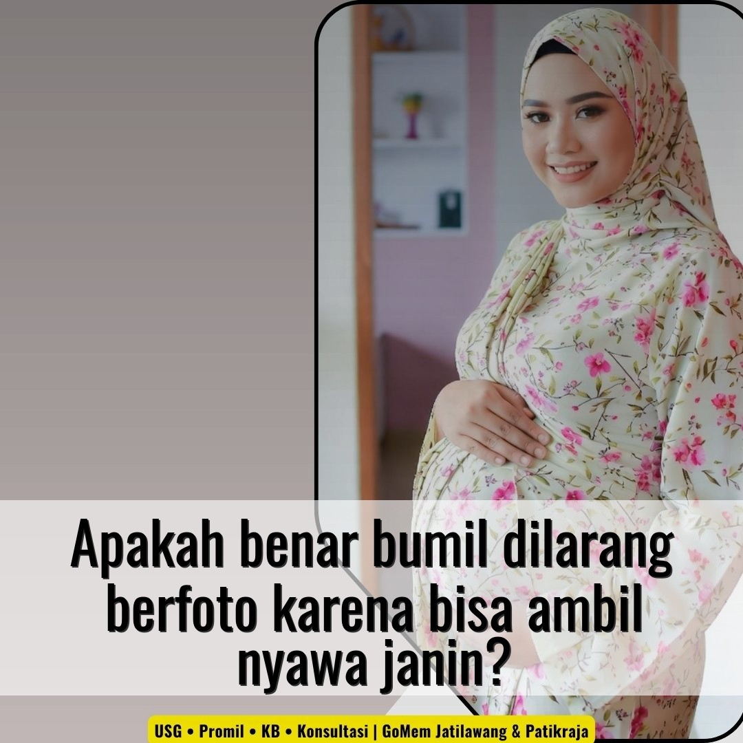 Apakah benar bumil dilarang berfoto karena bisa ambil nyawa janin?