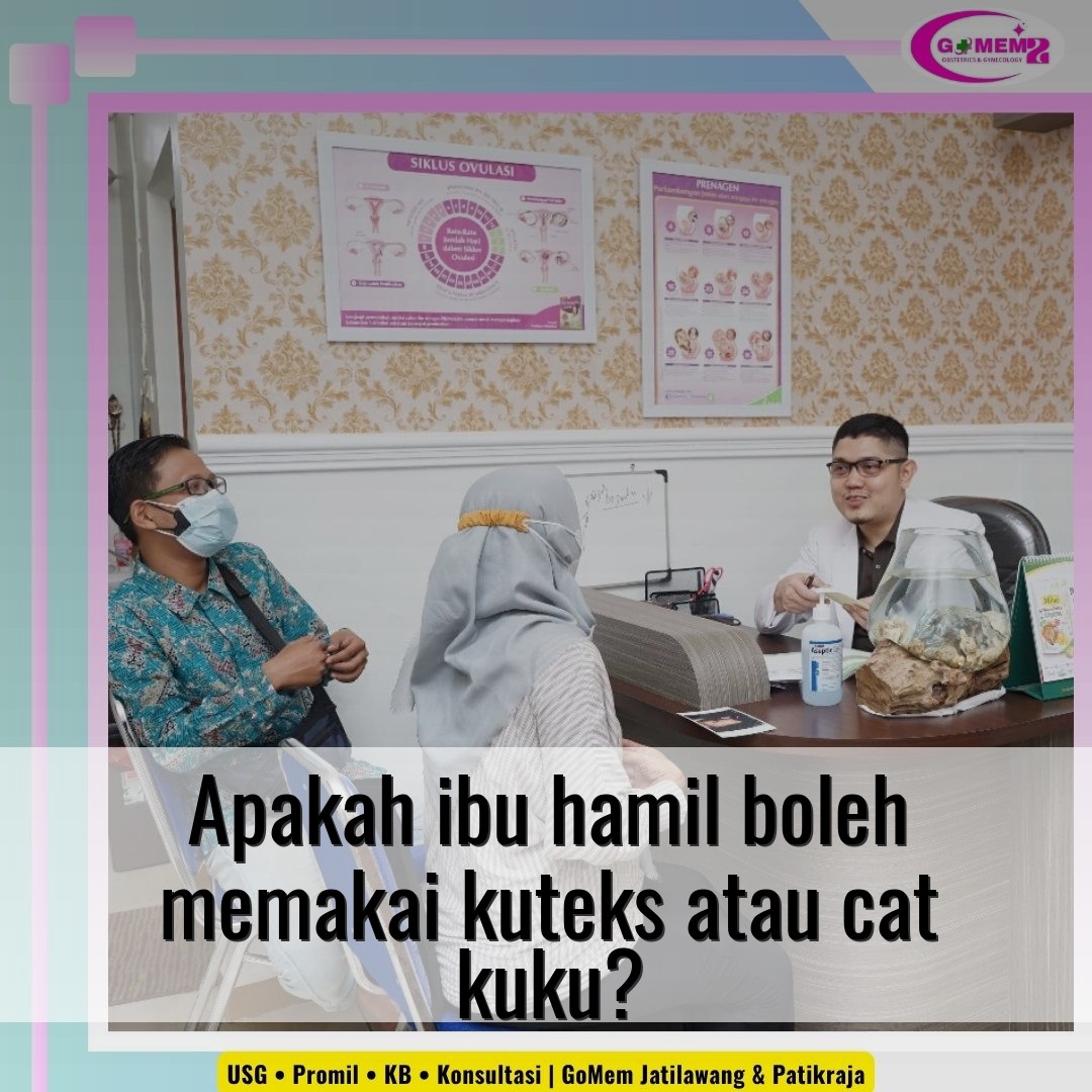 Apakah ibu hamil boleh memakai kuteks atau cat kuku?