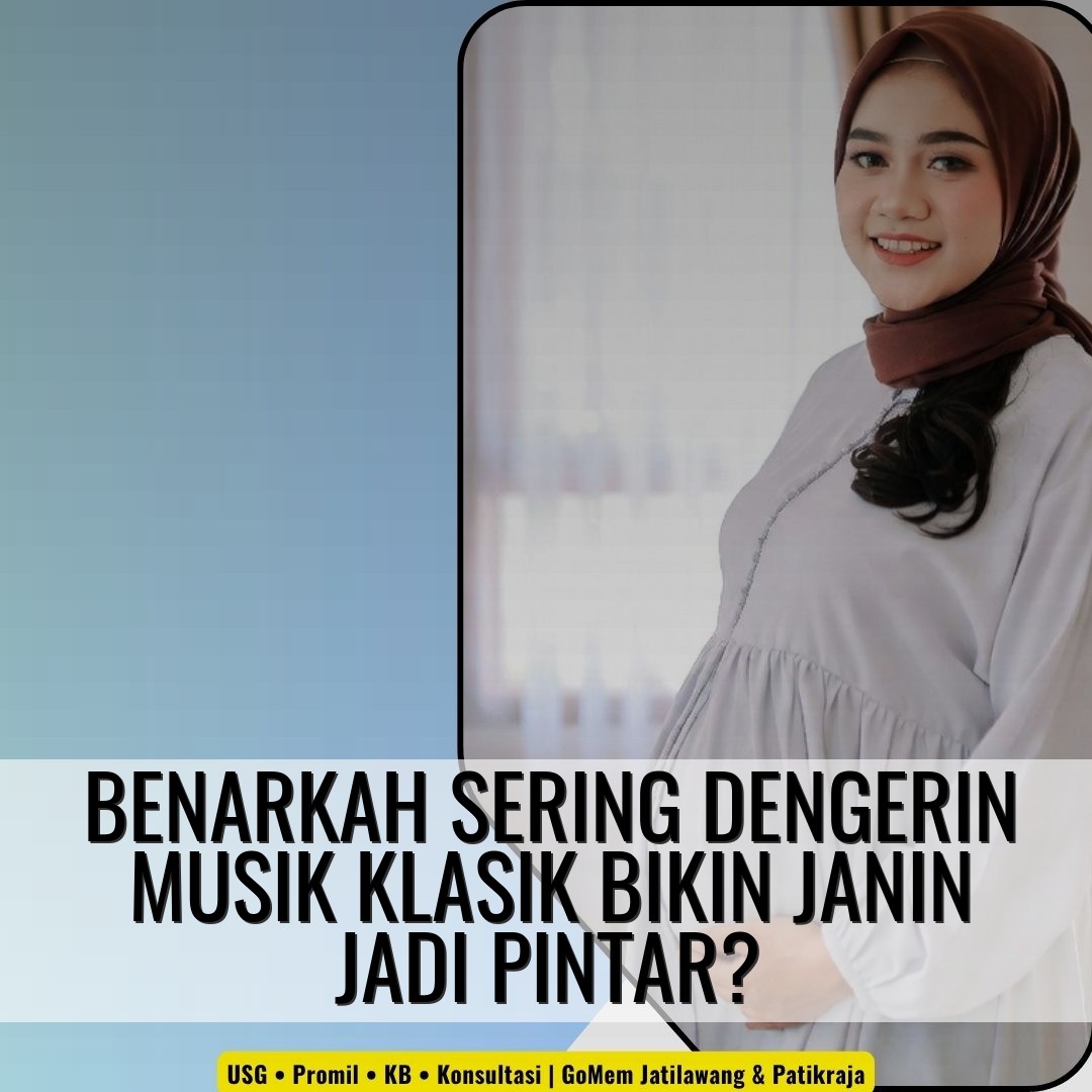 Benarkah sering dengerin musik klasik bikin janin jadi pintar?