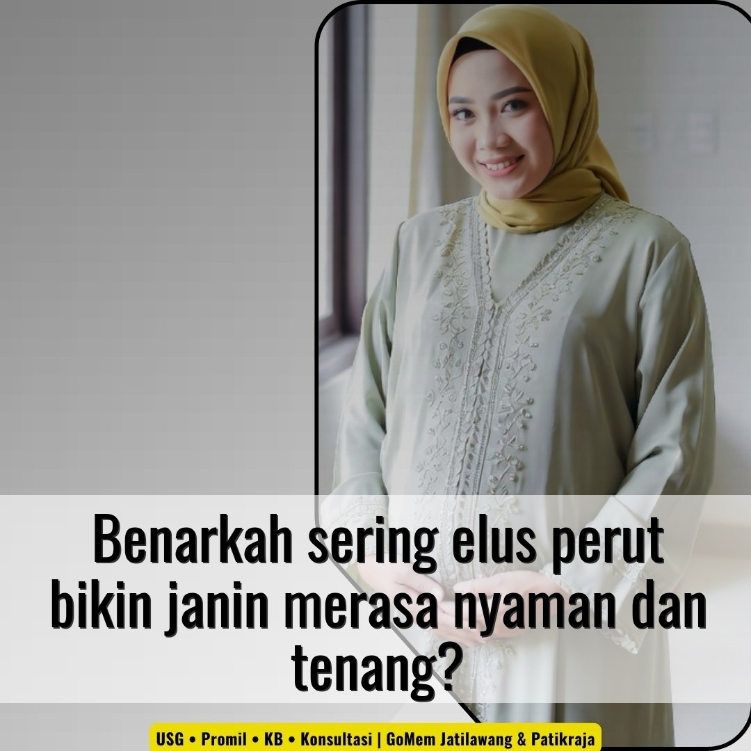 Benarkah sering elus perut bikin janin merasa nyaman dan tenang?