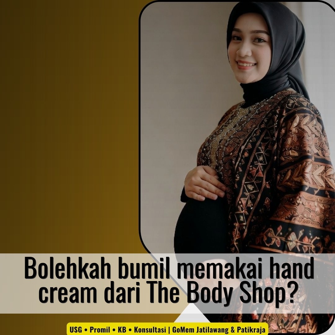 Bolehkah bumil memakai hand cream dari The Body Shop?