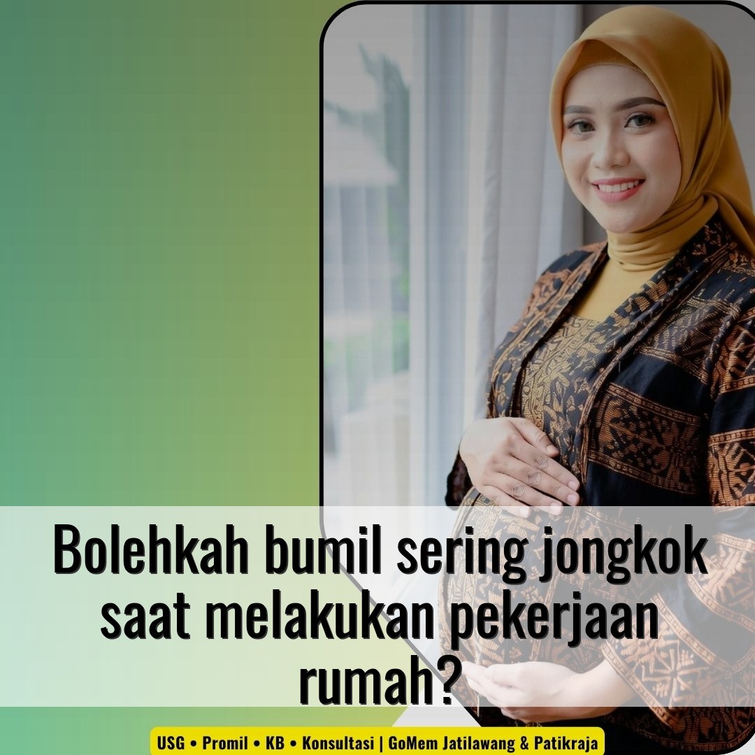 Bolehkah bumil sering jongkok saat melakukan pekerjaan rumah?