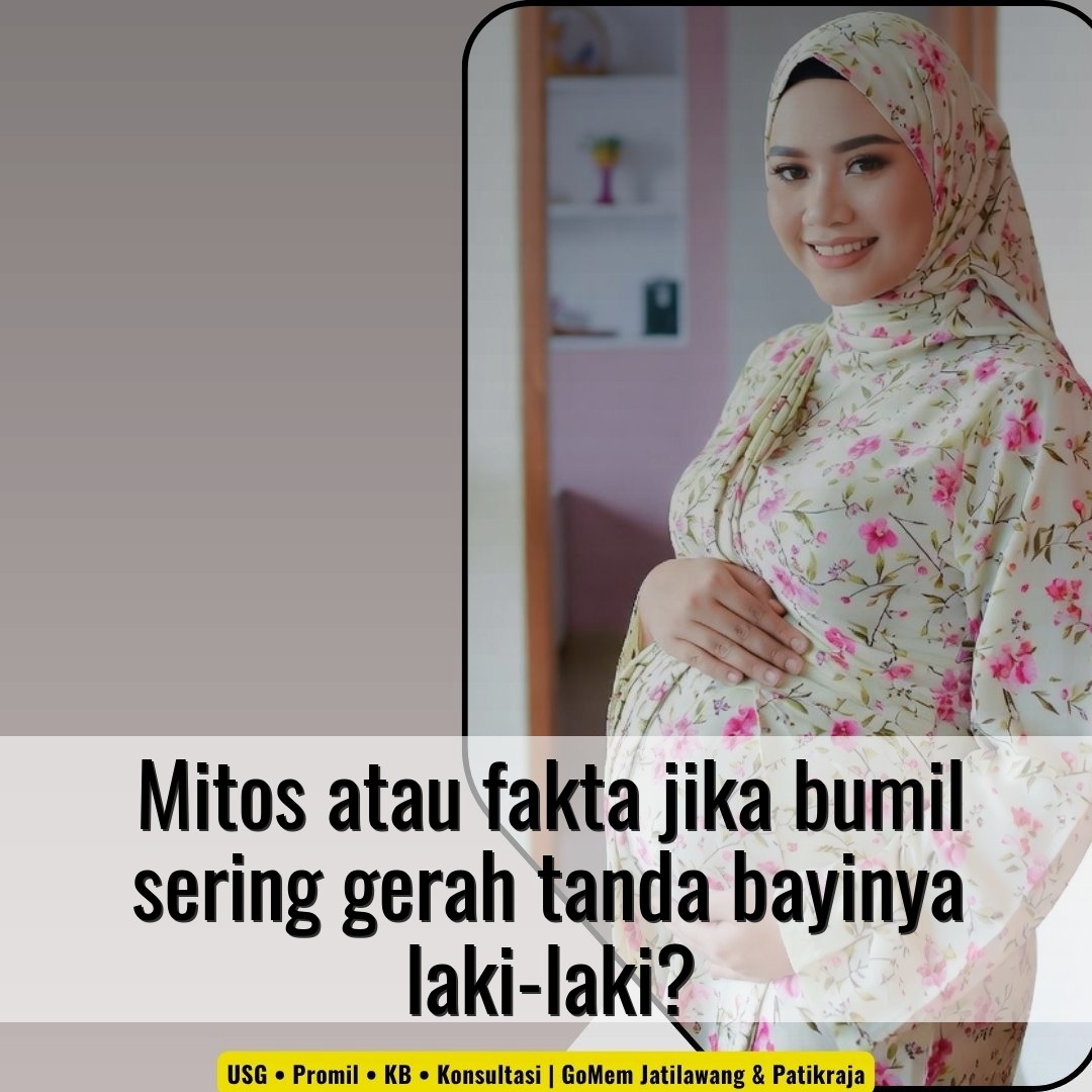 Mitos atau fakta jika bumil sering gerah tanda bayinya laki-laki?