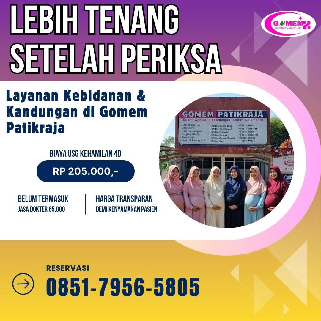 USG dengan Suasana Nyaman dekat Maos